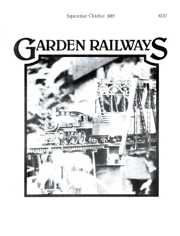 Garden Railways, September/October 1985