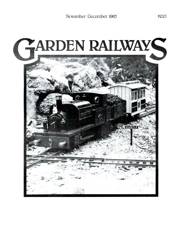 Garden Railways, November/December 1985