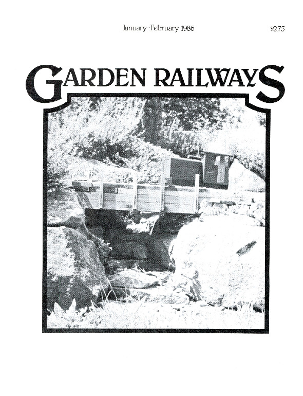 Garden Railways, January/February 1986