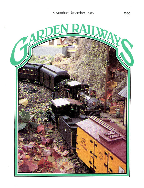 Garden Railways, November/December 1986