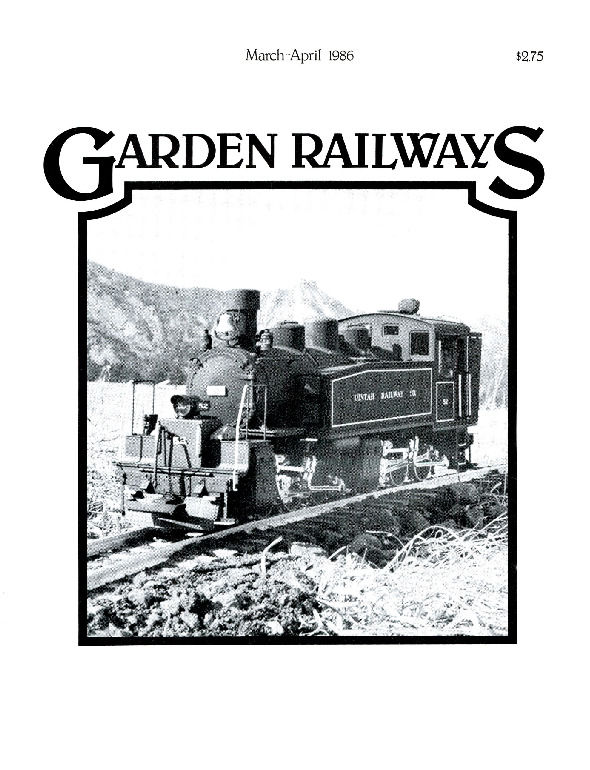 Garden Railways, March/April 1986