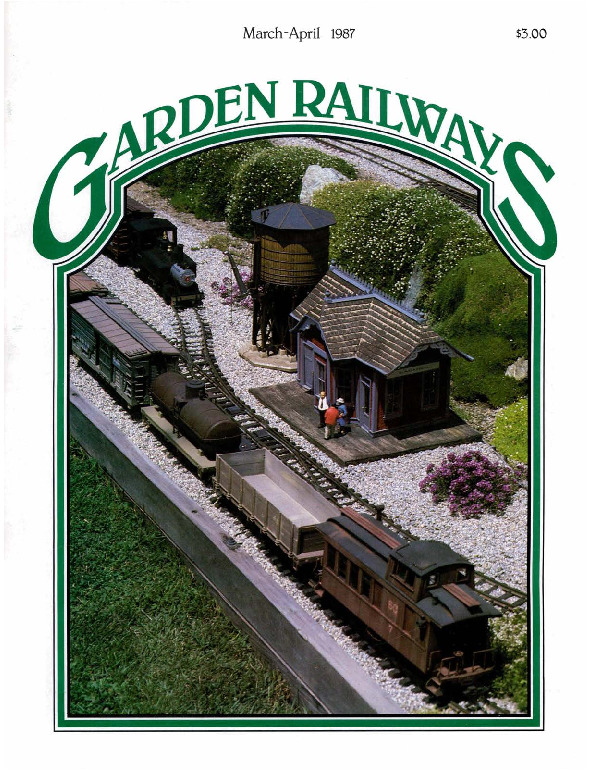 Garden Railways, March/April 1987