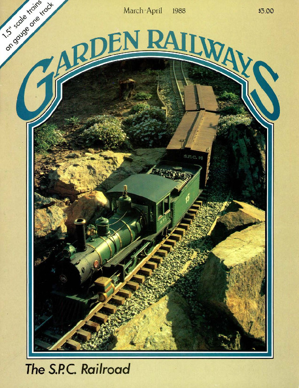 Garden Railways, March/April 1988