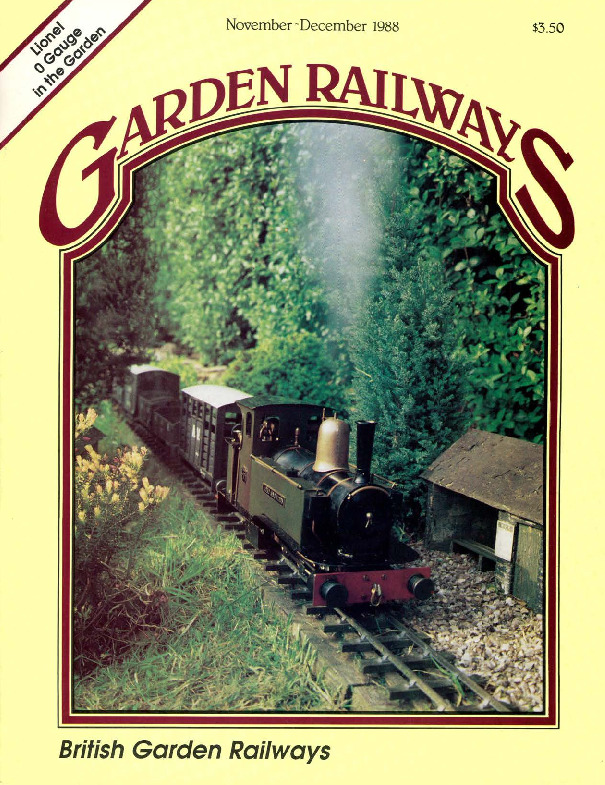 Garden Railways, November/December 1988