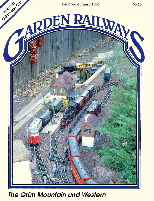 Garden Railways, January/February 1990