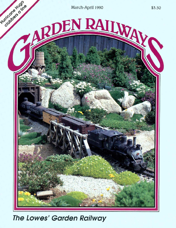 Garden Railways, March/April 1990