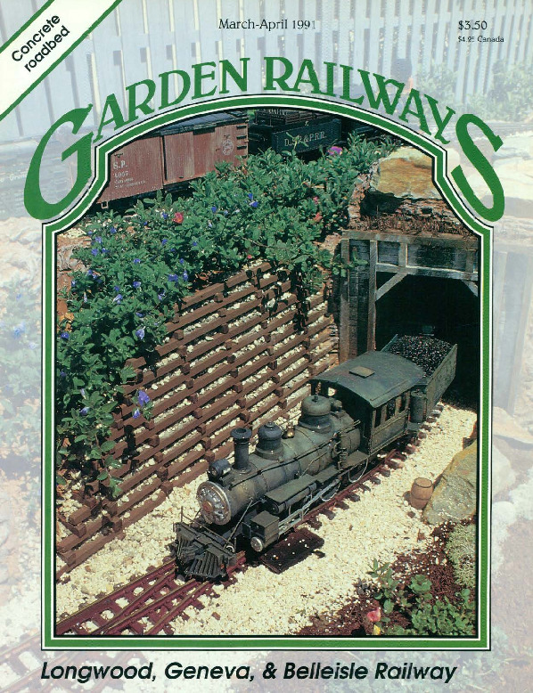 Garden Railways, March/April 1991