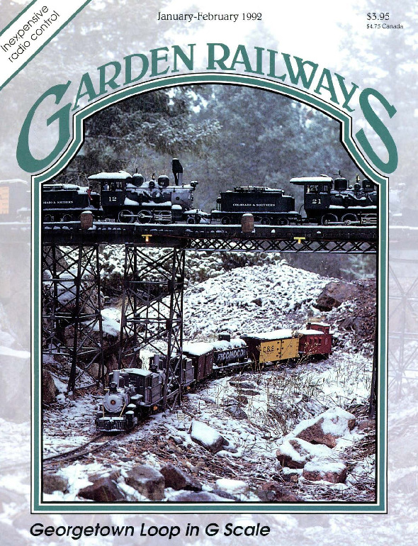 Garden Railways, January/February 1992