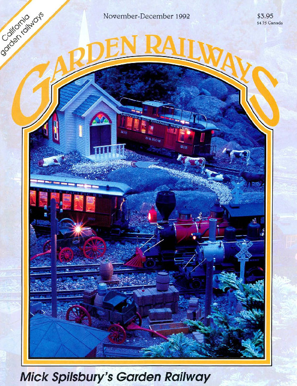 Garden Railways, November/December 1992