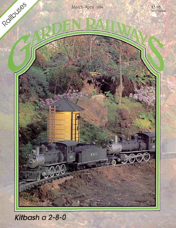 Garden Railways, March/April 1994