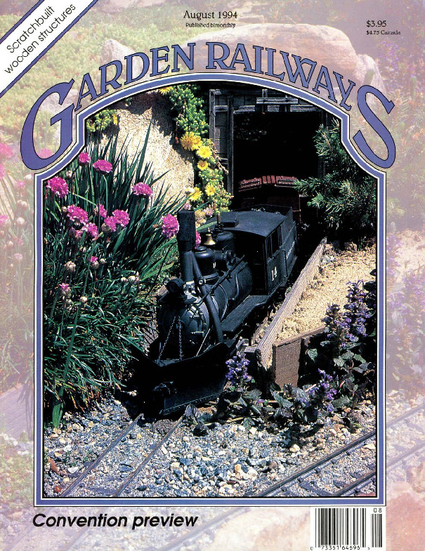 Garden Railways, August 1994