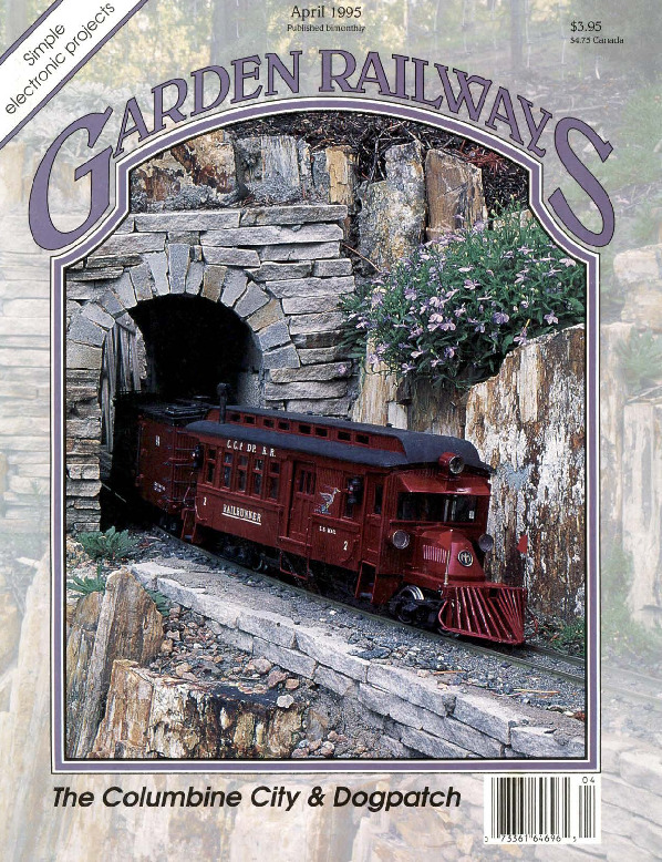 Garden Railways, April 1995