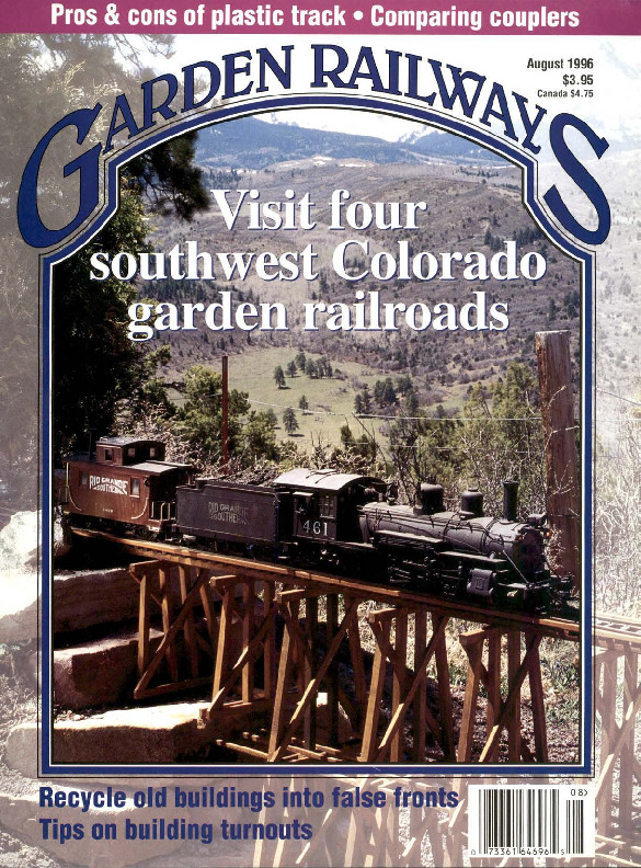 Garden Railways, August 1996