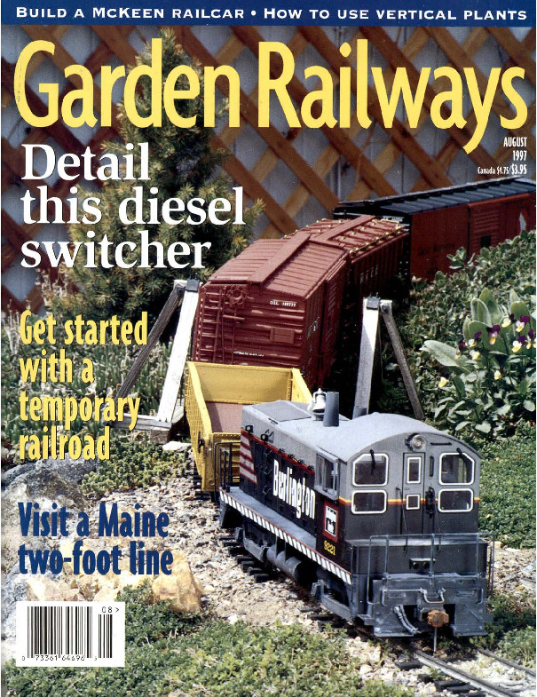 Garden Railways, August 1997