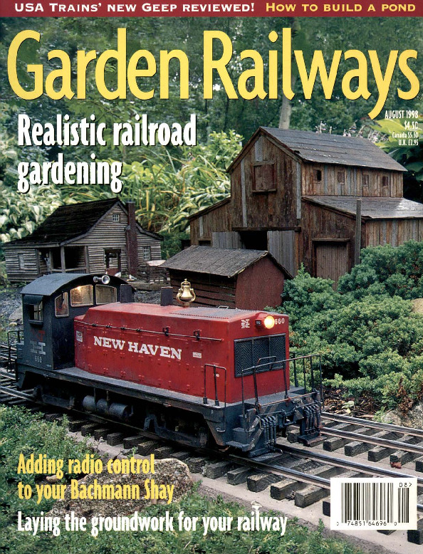 Garden Railways, August 1998