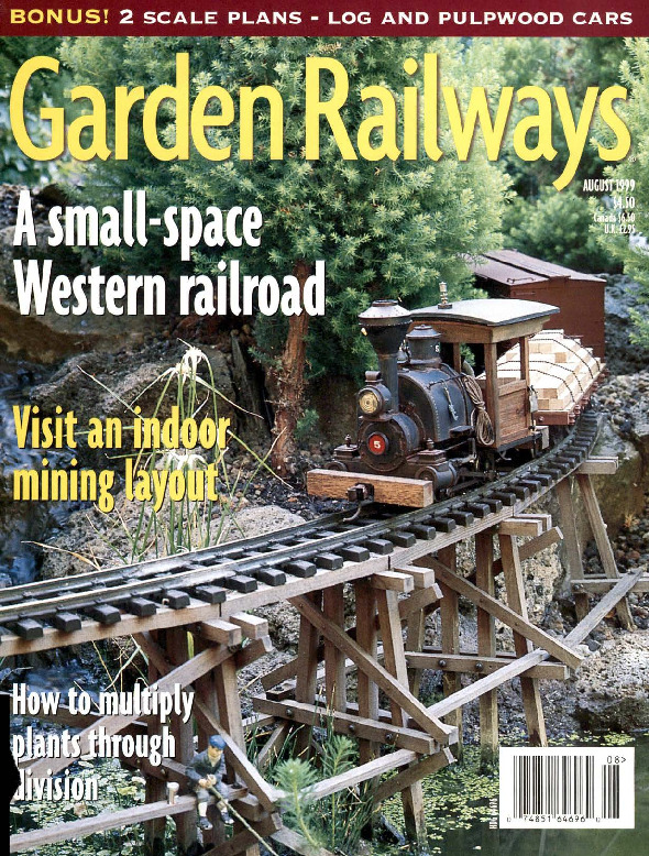 Garden Railways, August 1999