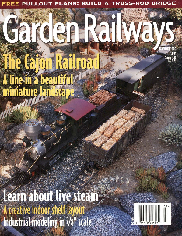 Garden Railways, February 2000