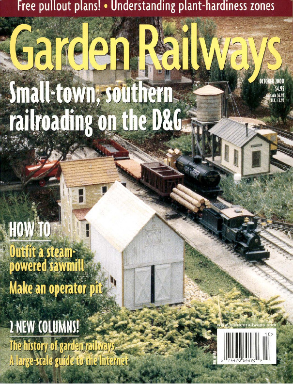 Garden Railways, October 2000