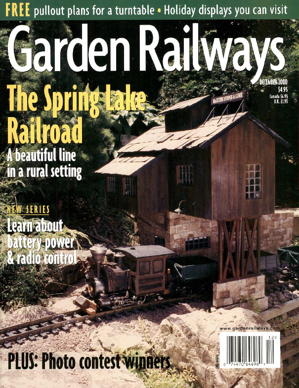 Garden Railways, December 2000