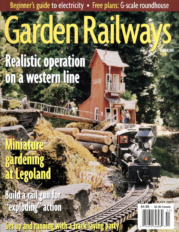 Garden Railways, October 2001
