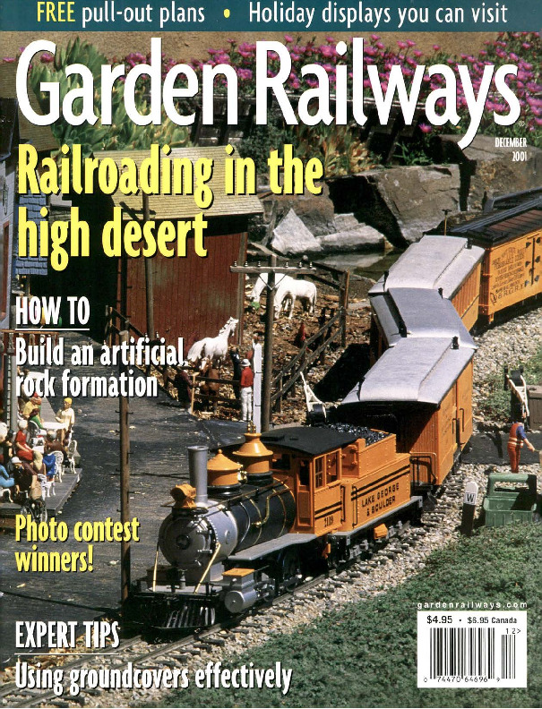 Garden Railways, December 2001