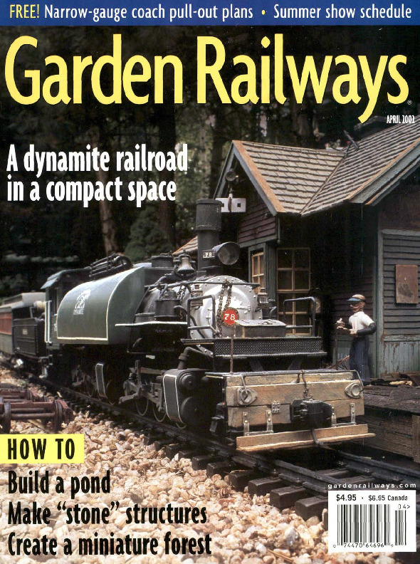 Garden Railways, April 2002