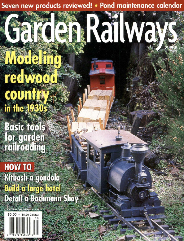 Garden Railways, October 2002