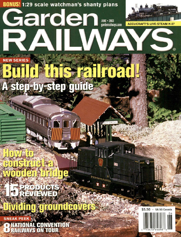 Garden Railways, June 2003