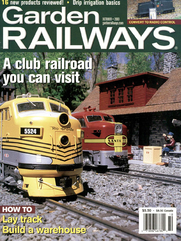 Garden Railways, October 2003