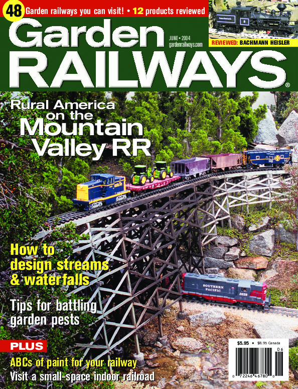 Garden Railways, June 2004