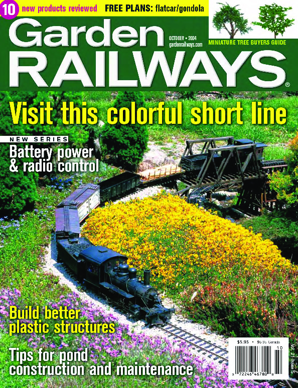 Garden Railways, October 2004