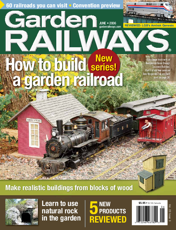 Garden Railways, June 2006
