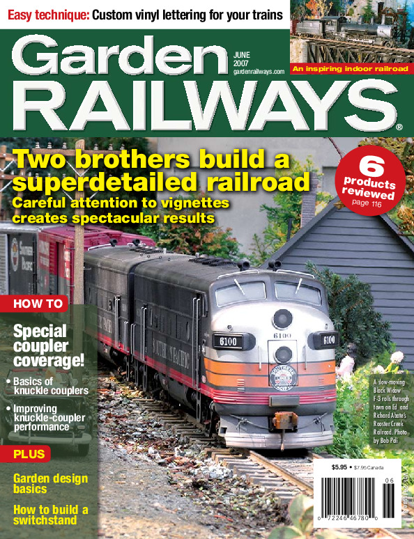 Garden Railways, June 2007