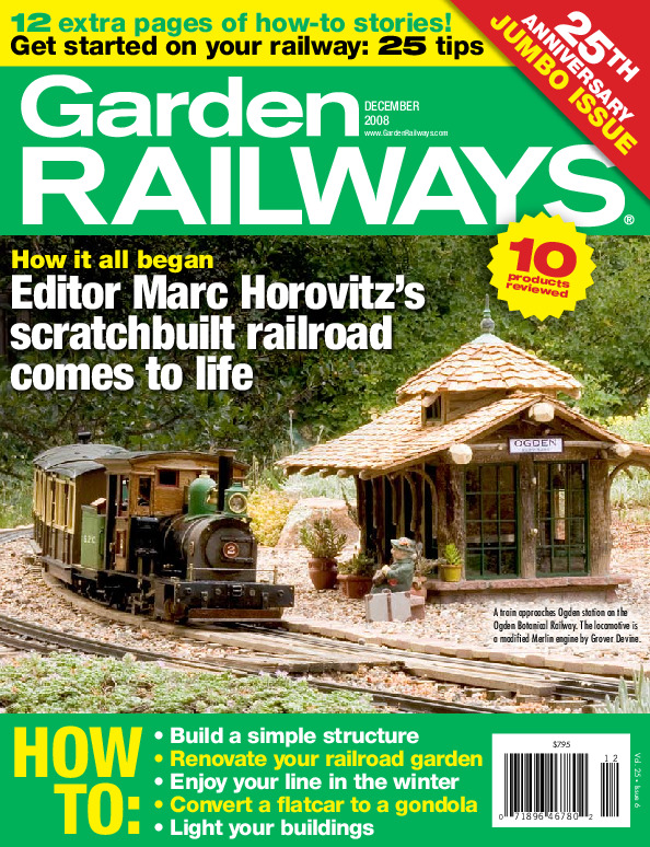 Garden Railways, December 2008
