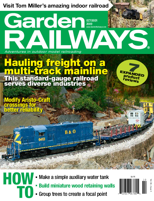Garden Railways, October 2009