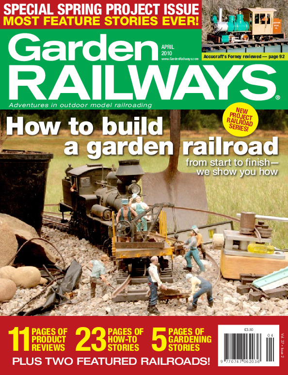 Garden Railways, April 2010