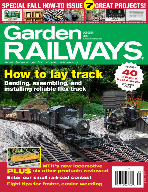 Garden Railways, October 2010