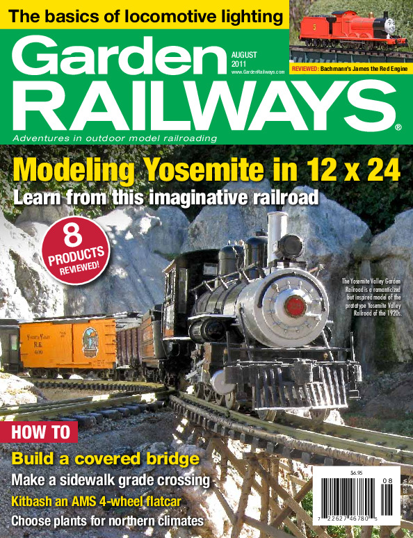Garden Railways, August 2011