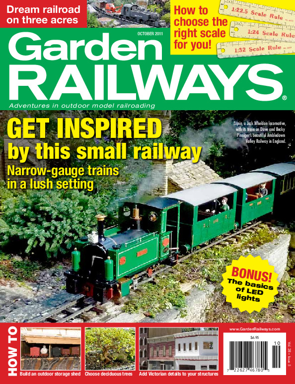 Garden Railways, October 2011