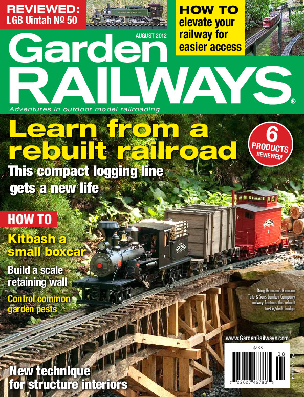 Garden Railways, August 2012