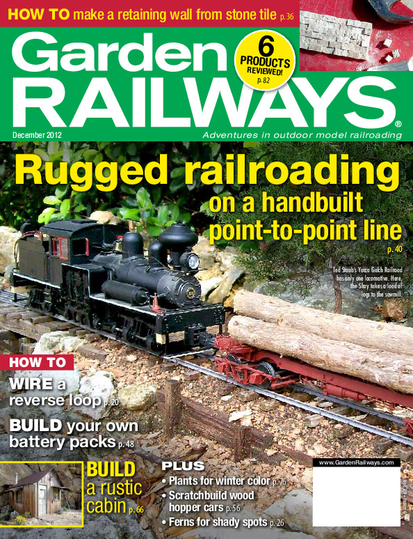 Garden Railways, December 2012
