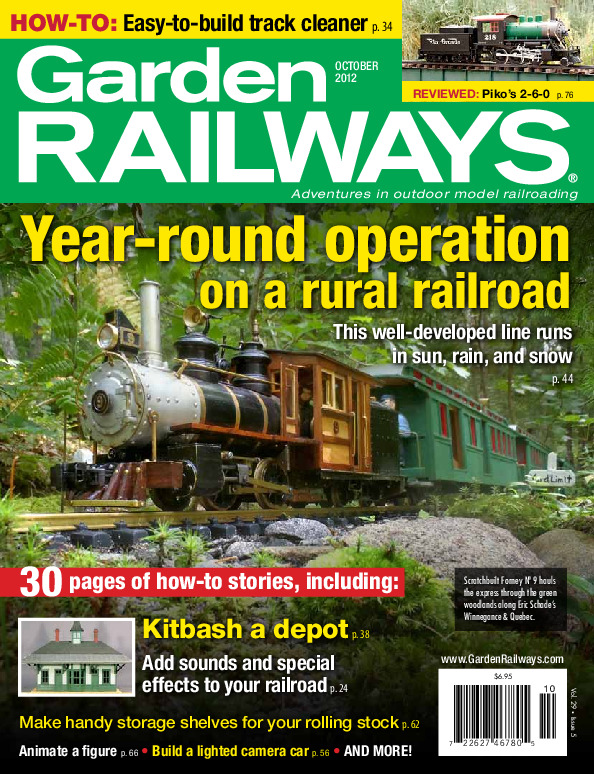 Garden Railways, October 2012