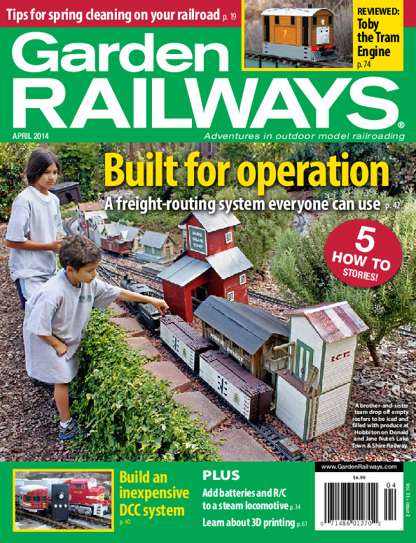 Garden Railways, April 2014