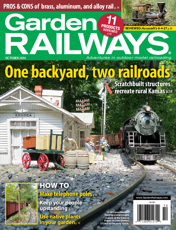 Garden Railways, October 2014