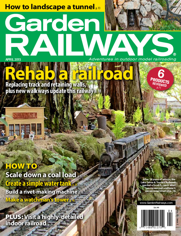 Garden Railways, April 2015