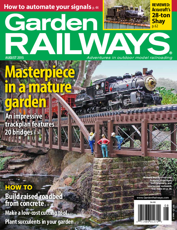 Garden Railways, August 2015