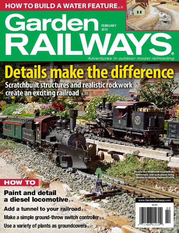 Garden Railways, February 2015
