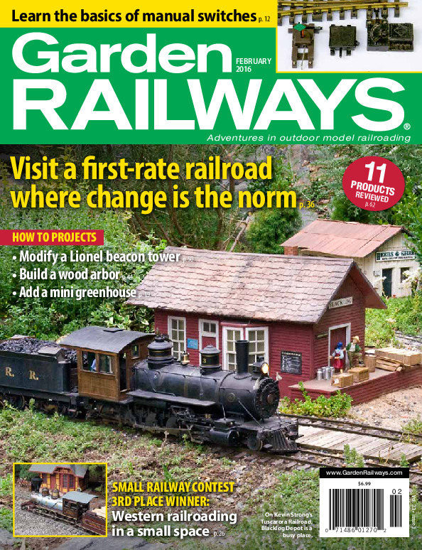 Garden Railways, February 2016