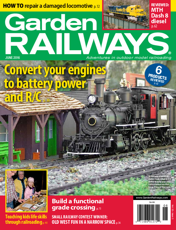 Garden Railways, June 2016
