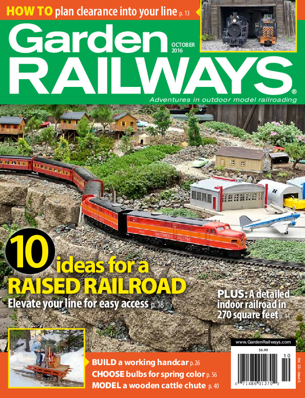 Garden Railways, October 2016